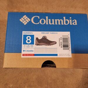 Brand New NWT Columbia Firecamp Fleece III Shoes - Women Size 8